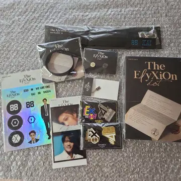EXO The ElyXiOn 라이브 굿즈 세트 카이