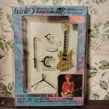 hide FERNANDES MG-X 그린하트 기타 세트