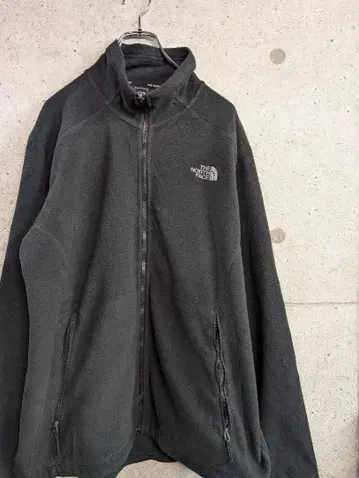 The North Face 블랙 플리스 자켓 L