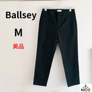 새상품급 Ballsey 보르지 테이퍼드 팬츠 블랙 크롭 기장