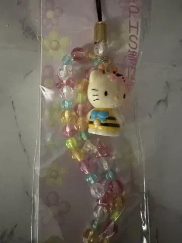 헬로키티 스트랩 Vivitix HELLO KITTY 꿀벌 키티