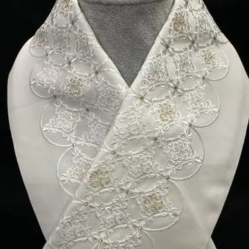 새상품 럭셔리 자수 장식용 깃 결혼식 일본제 기하학 칠보 2779