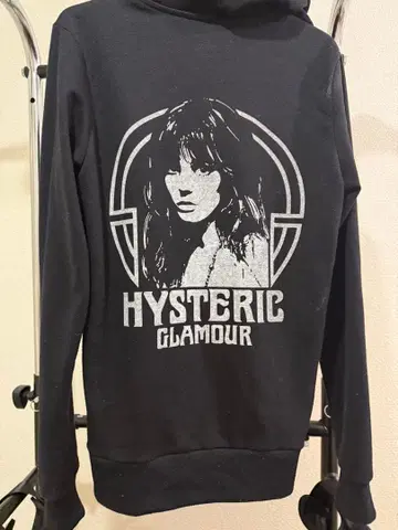 HYSTERIC GLAMOUR 블랙 후드티