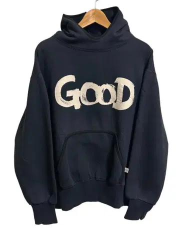 2001년 GOOD ENOUGH 풀오버 후드티 맨투맨 L 블랙
