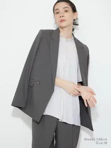 컨디션 최상 PLST 프리미엄 옥스 더블 자켓