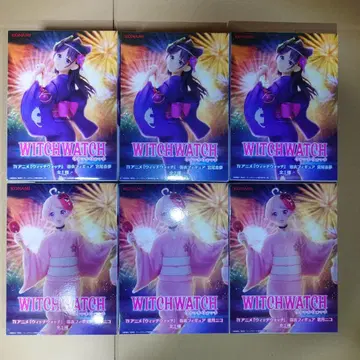 위치 워치 유카타 피규어 와카츠키 니코 3개, 미야오 오토메 3개