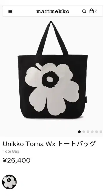 Unikko Torna Wx 토트백