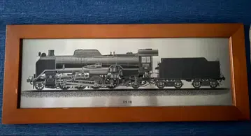 D51형 증기기관차 금속판