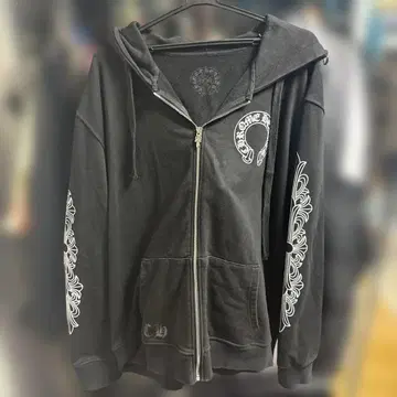 블랙 풀 집업 후드티