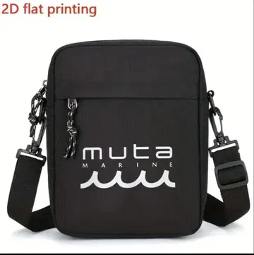 muta 그래픽 숄더백 바디백 블랙 1