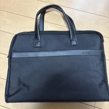 블랙 나일론 비즈니스 백