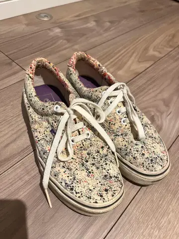 vans 스니커즈 페인트