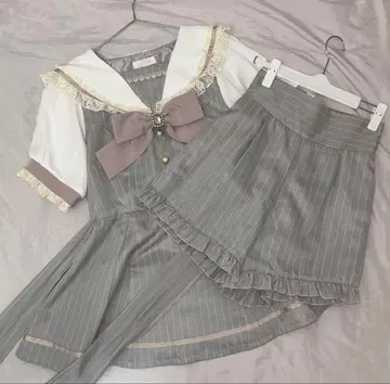 LIZLISA 세일러 카라 셋업