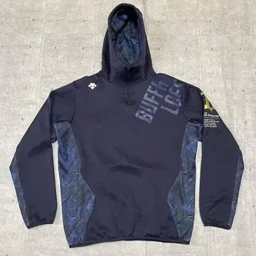 DESCENTE 오릭스 버팔로즈 하프 지퍼 후디 데상트