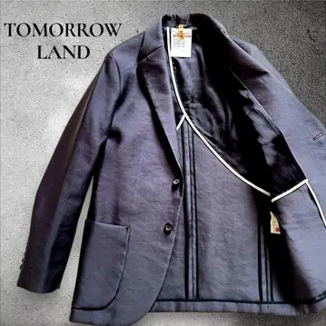 TOMORROW LAND 테일러드 자켓 그레이 본절