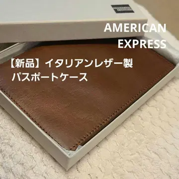 새상품 AMERCCAN EXPRESS [소가죽] 아멕스 여권 케이스