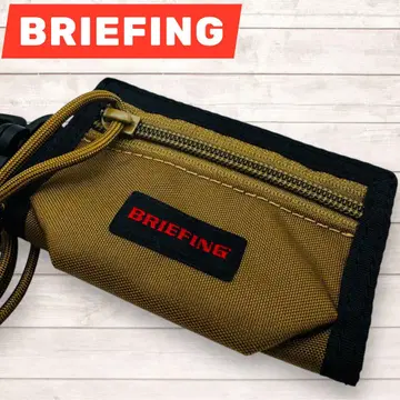 인기 컬러 브리핑 BRIEFING 지갑 미니 지갑 코요테