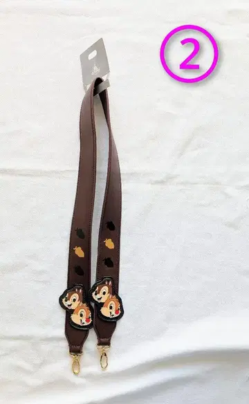 디즈니 칩앤데일 숄더 스트랩 벨트 백 2