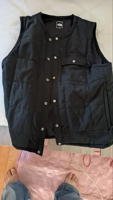 THE NORTH FACE 다운 베스트 XL 블랙