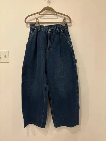 RODEO CROWNS 와이드 레그 데님 S 로데오 크라운