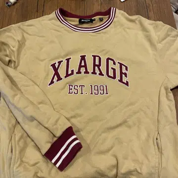 XLARGE 베이지 트레이닝복 M