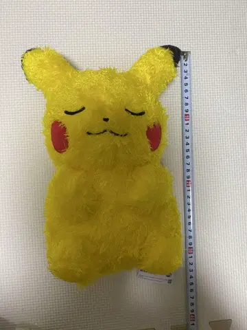 포근하게 휴식하는 타임 봉제 인형 피카츄