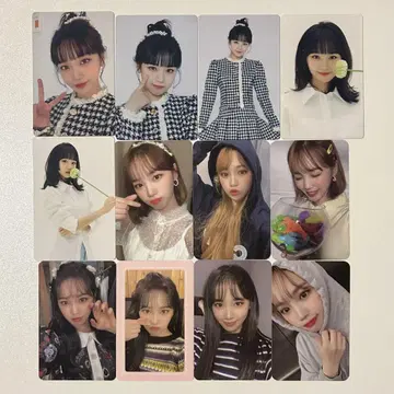iz*one lesserafim 채원 묶음 판매 트레이딩 카드