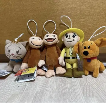 호기심 많은 조지 마스코트 모두 함께 전 5종