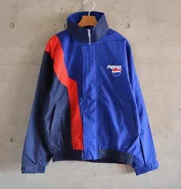 새상품 [ PEPSI 펩시 ] 나일론 자켓 블루종 로고 기업