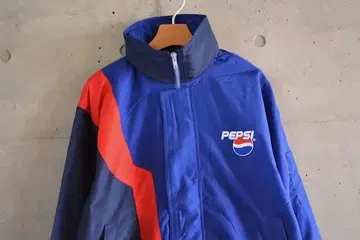 미사용 새상품 [ PEPSI 펩시 ] 나일론 자켓 블루종 로고 기업
