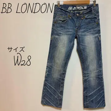 BB LONDON 부츠컷 청바지 W28 플레어 데님