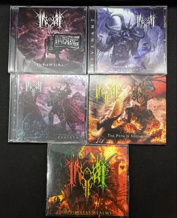 INFERI 1st 2nd 3rd EP 1stReRec CD 5장 세트