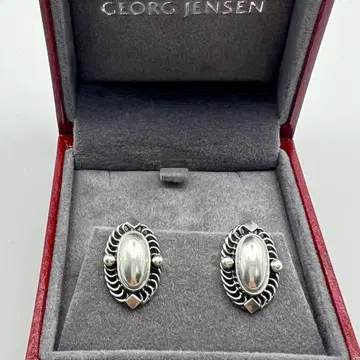 새상품급 조지 젠슨 헤리티지 2004년 실버 귀찌