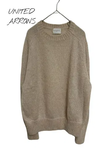 UNITED ARROWS [새상품급] 니트 스웨터 상의 모헤어 혼방