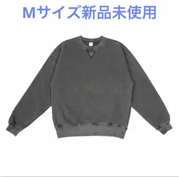 새상품 ovy Pigment damage Crew Neck Sweat M