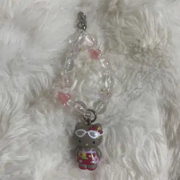 지역 한정 키티 오키나와 한정 일광화상 키티 스트랩