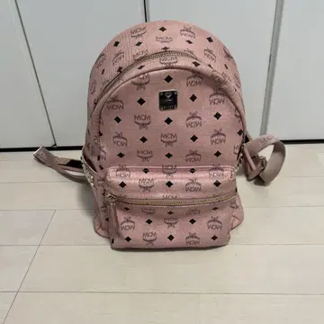 MCM 비세토스 백팩 핑크