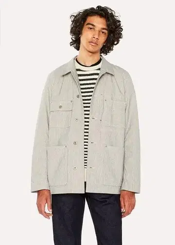 Paul Smith RED EAR 히코리 커버올 자켓