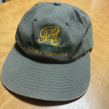 LIMEROCK 자수 로고 올리브색 90's 캡