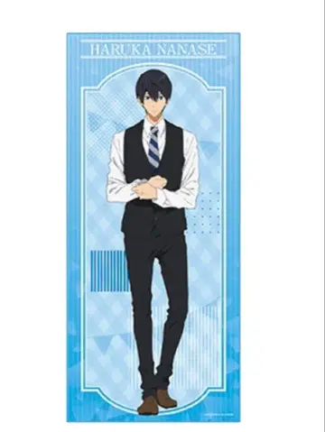 Free! DF 나나세 하루카 수트ver 극세사 빅 타월