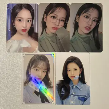 iz*one ive 유진 트레이딩 카드 영통 ktown4u