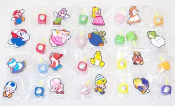 슈퍼 마리오브라더스 원더 패널 클립 스탠드 전 16종 세트