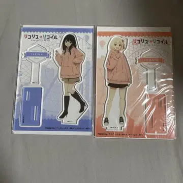 리코리스 리코일 TSUTAYA 츠타야 커플 후디 아크릴 스탠드