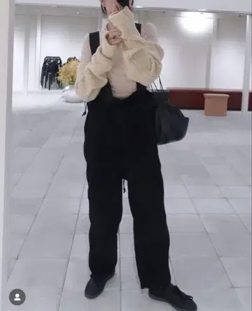 블랙 플리스 살로펫