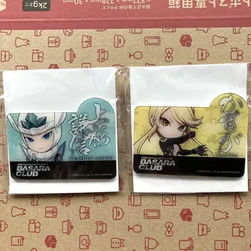 전국 BASARA 팬미팅 최애 무장 배지 우에스기 겐신 카스가 배지 세트