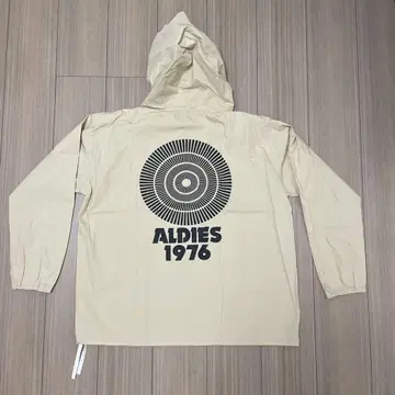 ALDIES 1976 베이지 후드 부착 자켓