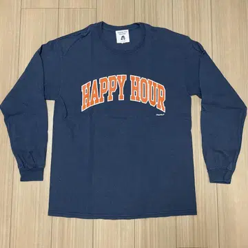 TACOMA FUJI RECORDS HAPPY HOUR 긴팔 티셔츠