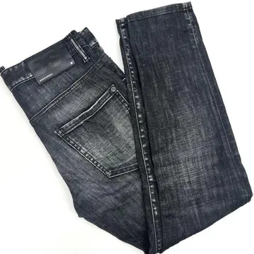 DSQUARED2 디스퀘어드 블랙 데님 팬츠 S30357