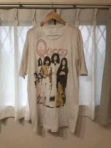 Queen 밴드 프린트 T셔츠 XL