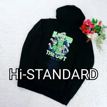 [ 초레어 ] 하이 스탠다드 후드티 블랙 the gift 양면 프린트